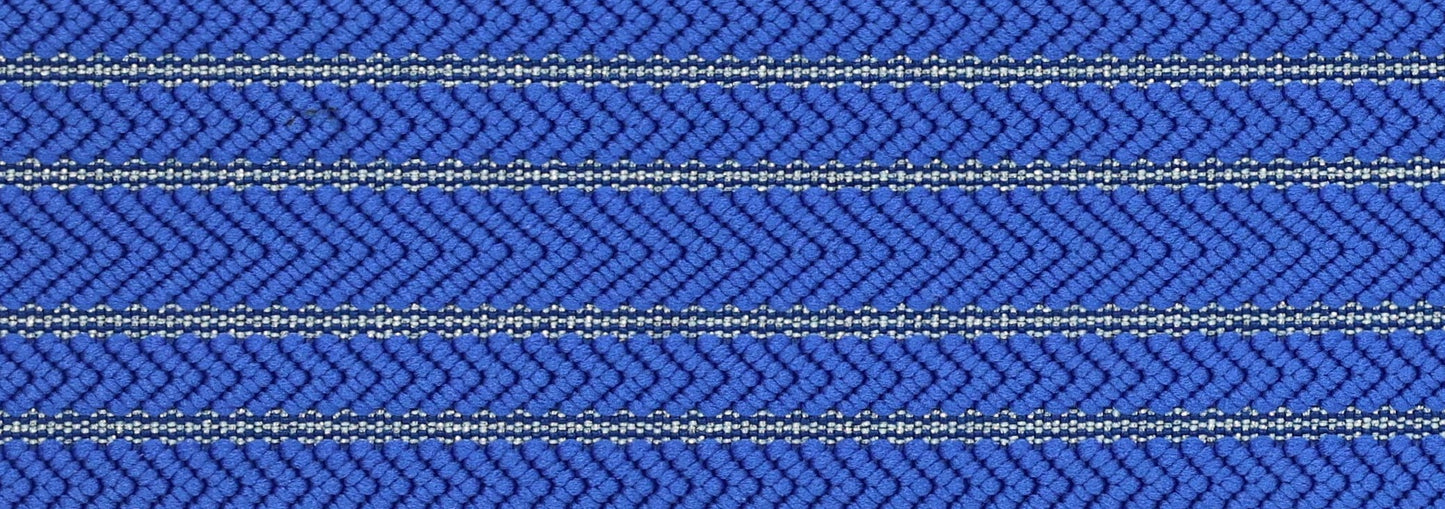 Royal Blue and Silver