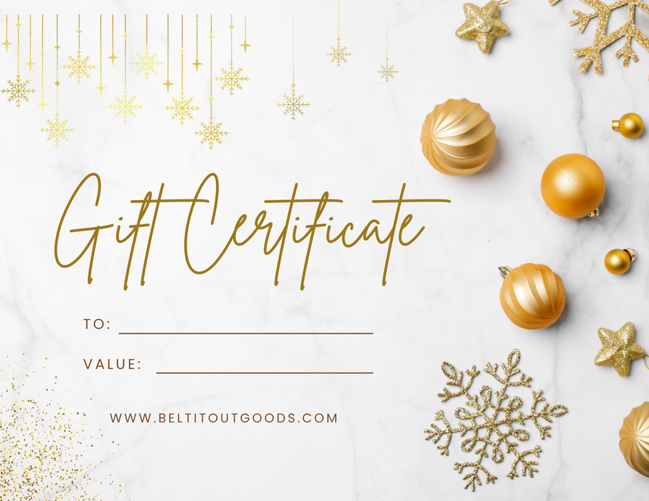 Belt It Out Gift Card